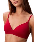 Dámská bezkosticová podprsenka Calvin Klein QF8013 červená