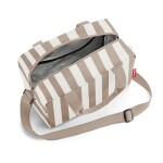 Chladící taška přes rameno Reisenthel Coolerbag TO-GO Summerstripes coffee