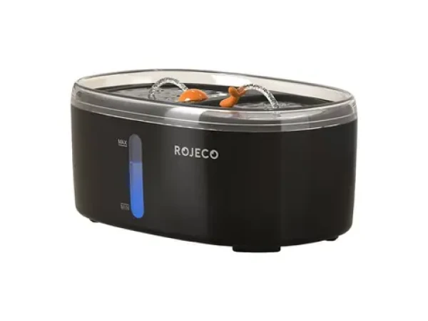 Rojeco Vodní fontána pro domácí zvířata 2,5 l (černá) (RYSJ-09)