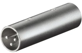 MicroConnect XLR spojka XLR (M) - XLR (M) šedá (27460-MC)