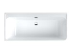 VILLEROY & BOCH - Collaro Vana 180x80 cm s panelem, odtokovou a přepadovou soupravou, bílá UBA180COR9CR00VD01