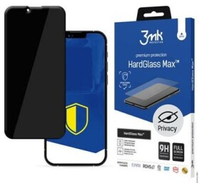 3mk HardGlass Max Lite Apple iPhone 13 Pro Max Black - Ochranné sklo 5903108435147