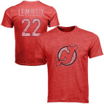 Old Time Hockey Pánské Tričko #22 Claude Lemieux New Jersey Devils Legenda NHL Velikost: S