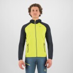 KARPOS Ambrizzola Full-Zip Hoodie, Primrose/Vulcan velikost: L
