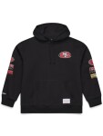 Mitchell & Ness Pánská mikina San Francisco 49ers NFL Triple Check Hoodie Velikost: 2XL