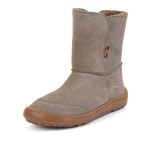 Dětské zimní barefoot boty TEX SUEDE Gray G3160250-3 - 34