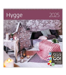 Kalendář nástěnný 2025 Hygge