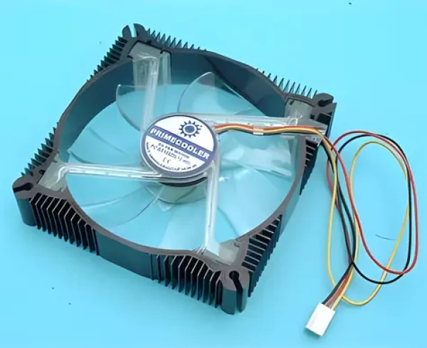 Primecooler PC-AB12025L12-4RL / Ventilátor / 120mm / 3-pin / 1800 rpm / Red LED (PC-AB12025L12-4RL)