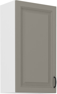 Horní skříňka Stilo 50 G-90 1F Barva korpusu: Bílá, Barva dvířek: Clay Grey