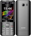 Aligator D950 šedá / 3.5 TFT / Dual SIM / SOS tlačítko | Locator | SMS / FM rádio / svítilna (AD950AT)