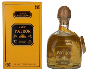 Patron ANEJO Tequila 40% 1 l (tuba)