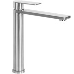 REA - Umyvadlová vysoká baterie Hunter Brush Nickel REA-B6681