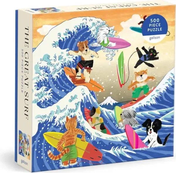 GALISON Čtvercové puzzle Velká vlna