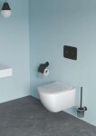 IDEAL STANDARD - IOM Držák toaletního papíru s krytem, hedvábná černá A9127XG