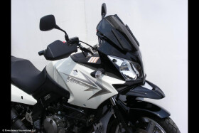 Suzuki DL 650 V-Strom aug 11-16 Adventure Sports plexi štít Powerbronze 310 mm - modrá