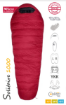 Spacák Warmpeace Solitaire 1000 cm ribbon red/black cm