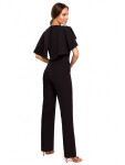 M670 Kombinéza s volánky - černá EU XXL