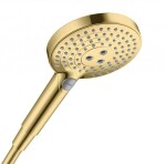 HANSGROHE - Raindance Select S Sprchová hlavice 120, 3 proudy, EcoSmart, leštěný vzhled zlata 26531990