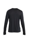 Pánské merino triko dlouhý rukáv ICEBREAKER Mens 125 Cool-Lite Sphere III LS Tee, Black velikost: L