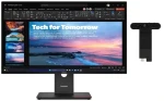 27" Lenovo ThinkVision T27QD-40 MC60 černá / IPS / 2560×1440 / 4ms / 1500:1 / 350cd-m2 / HDMI+DP / VESA / Pivot (64AAZAT2EU)