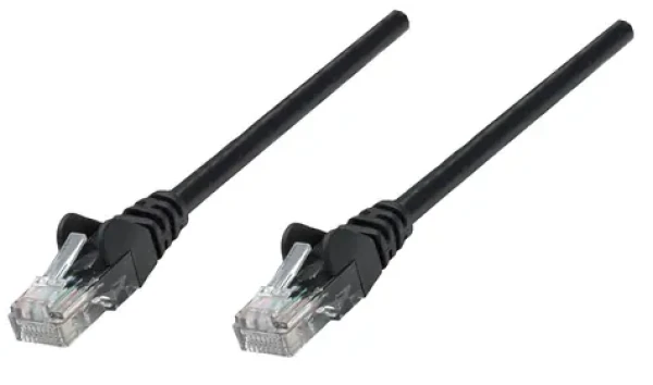 Intellinet černá / Patch kabel / Cat6 / S/FTP / měď / 1,5 m (739856)