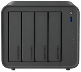 TerraMaster F4-425 / NAS server / Intel Quad-Core / 4GB RAM / 2,5GbE LAN / 4-bay / bez HDD (F4-425)