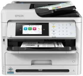 EPSON WorkForce Pro WF-M5899DWF bílá / Černobílá inkoustová multifunkce / A4 / 34 ppm / 1200x2400dpi / USB / LAN / Wi-Fi (C11CK76401)