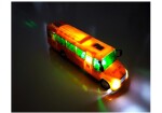 Mamido Školní autobus s efekty a třecím pohonem žlutý