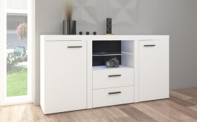 FRONTI Komoda RUMBA 2F 2S Bílá