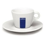 LAVAZZA Lungo Hrneček na kávu s podšálkem 120ml bílá (8000070921238)