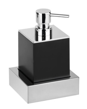 SAPHO - X-STEEL dávkovač mýdla na postavení 200ml, černá mat XS104B