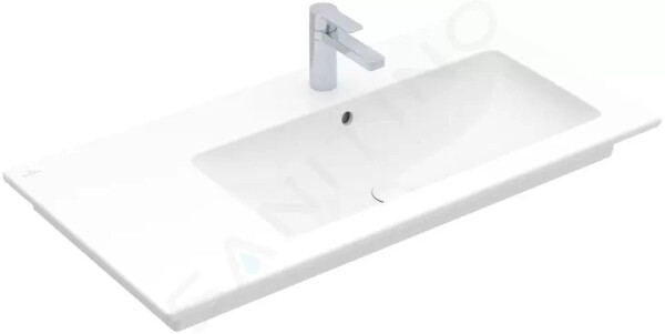 VILLEROY & BOCH - Venticello Umyvadlo nábytkové 1000x500 mm, s přepadem, otvor pro baterii, alpská bílá 4134R101