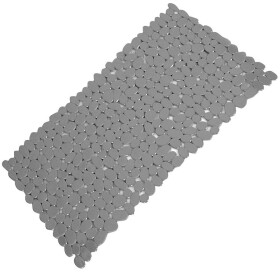 Gedy - RIVER podložka do vany, 35x70 cm, s protiskluzem, PVC, šedá TAVA40108