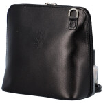Dámská kožená crossbody Kirsten, černá