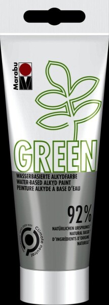 Marabu Green Alkydová barva - šedá 100 ml