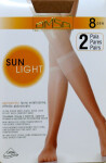 Dámské podkolenky Omsa| Sun Light 8 den A`2 béžová přírodní/odd.béžová univerzální
