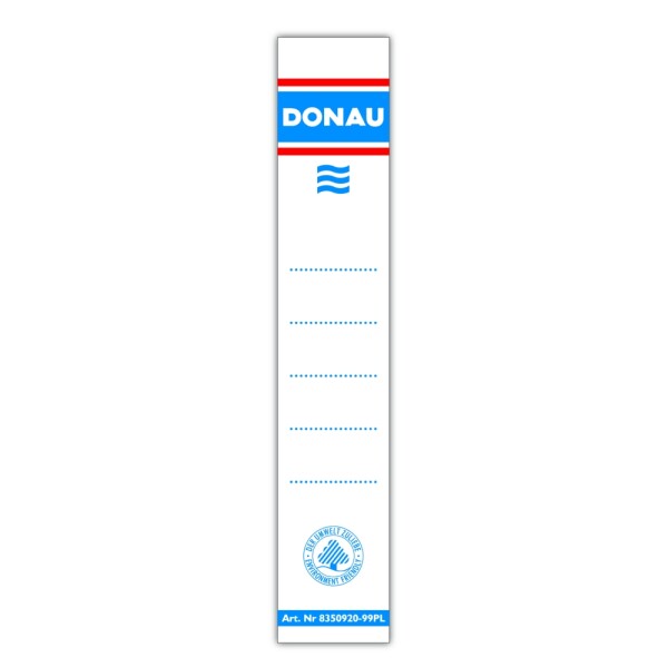 Štítky DONAU samolepící bílé