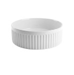 INVENA - Umyvadlo na desku GLAMOUR TREND 36cm bílá CE-63-001-C