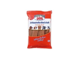 Perfecto Dog plátky hovězí+telecí 20ks 200g / Pamlsky pro psy (4036897883507)
