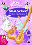 Omalovánky A4 se samolepkami Princezny