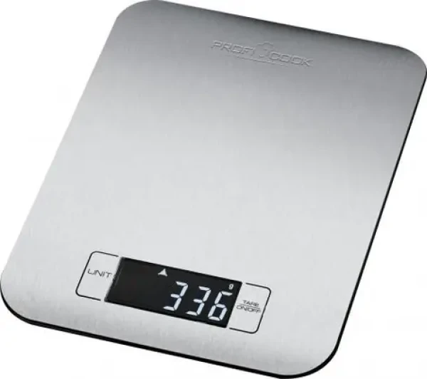 ProfiCook KW 1061 / digitální kuchyňská váha / LCD / max 5000g / nerezová ocel (4006160106114)