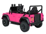 Mamido Dětské elektrické autíčko Land Rover Defender 110 SVX Concept růžové