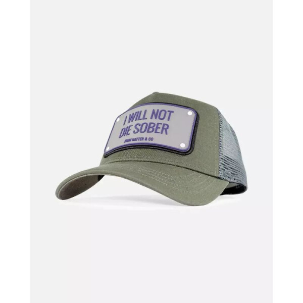 JOHN HATTER & CO I WILL NOT DIE SOBER RUBBER R-1054-U00 NEUPLATŇUJE SE