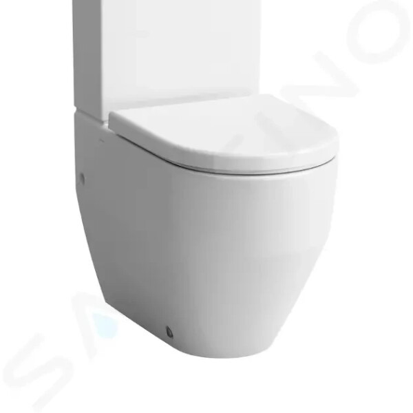 Laufen - Pro WC kombi mísa, Vario odpad, Rimless, bílá H8259620000001