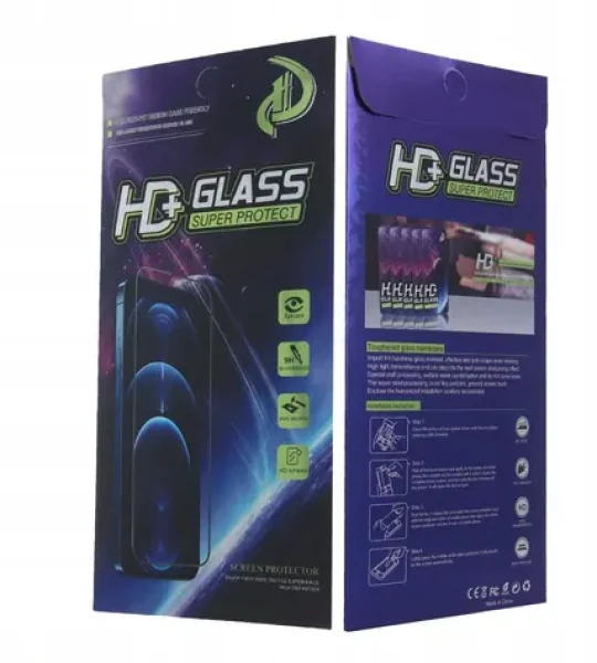 KrainaGSM Tvrzené sklo 9D pro Apple iPhone 17 Pro Max / Ochranné sklo / Tvrzené sklo 9D (OEM0101549)