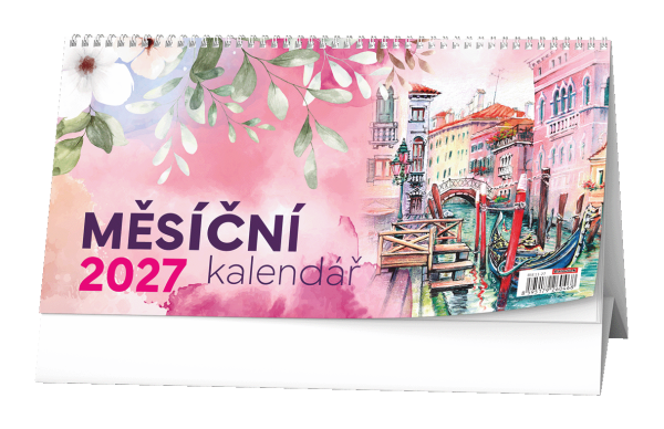Stolní kalendář 2027 Baloušek měsíční