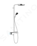 HANSGROHE - Pulsify S Sprchový set 260 s vanovým termostatem ShowerTablet Select 400, 1 proud, chrom 24230000