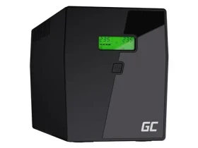 Green Cell 2000VA | 1200W / Záložní zdroj / 2-6ms / 2 x 12V/9Ah / 4x Schuko (UPS05)