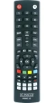 Schwaiger Univerzální dálkový ovladač 8 v 1 černá / Dálkový ovladač / IR / Univerzální / 8 zařízení / 2x AAA (UFB3802533)