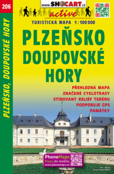 SC 206 Plzeňsko, Doupovské hory 1:100 000